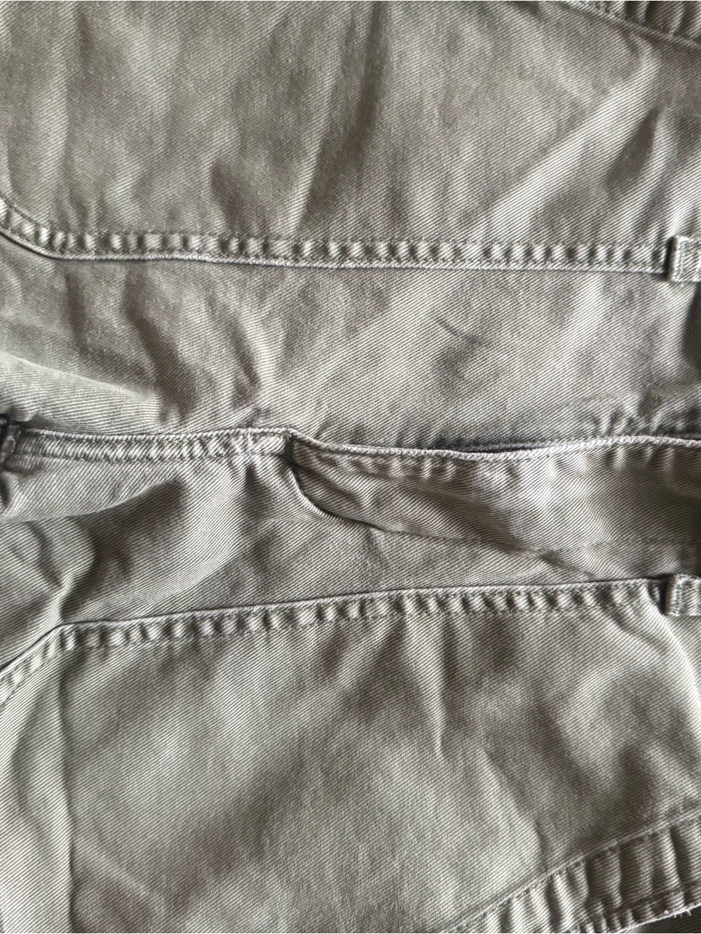 Madewell High-Waist Shorts in Green